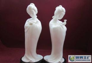 中國白瓷藝術珍品 玉女神像的工藝與文化魅力